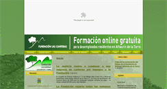 Desktop Screenshot of fundacioncanteras.com